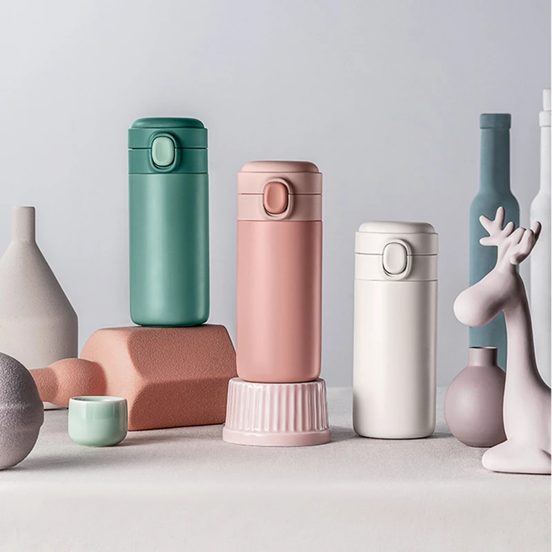 

Fashion 420ml Stainless Steel Insulated Cup Coffee Tea Thermos Mug Thermal Water Bottle Thermocup Travel Drink Bottle Tumbler