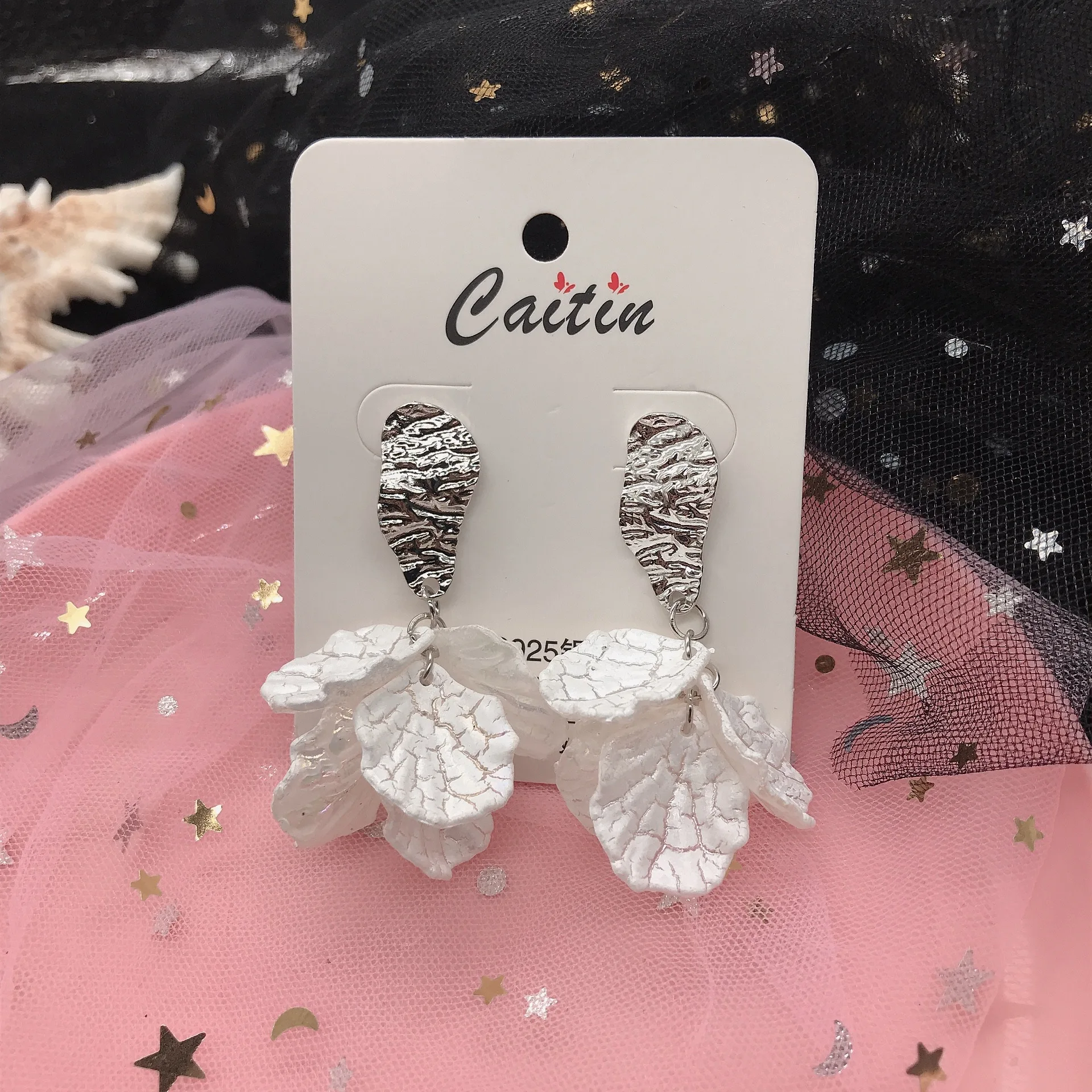 Блестящие боковые новые модные брендовые ювелирные изделия элегантные серьги