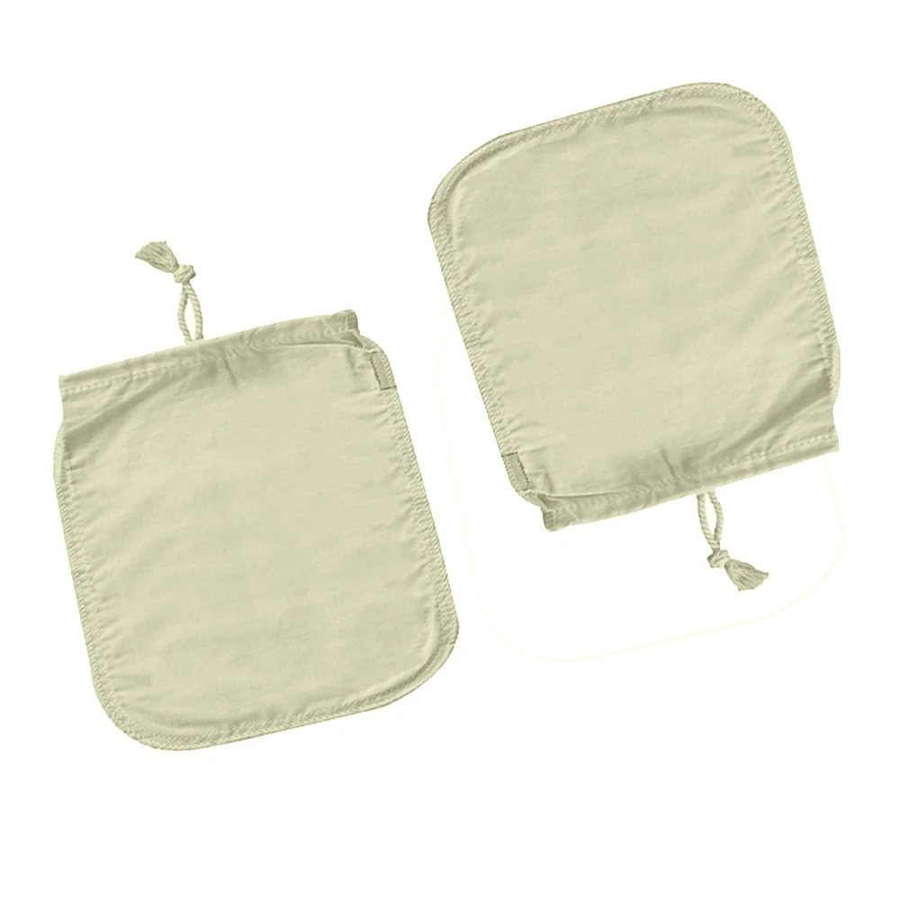 2X органический хлопок мешочек орехового молока многоразовый пищевой винный