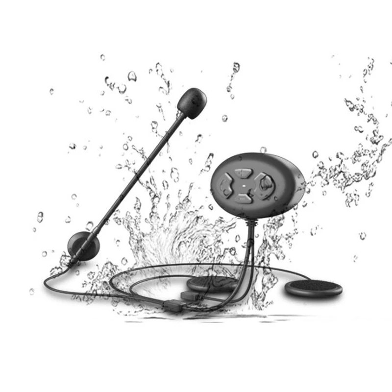 

Bluetooth 5.0 Helmet Headset Motorcycle Wireless Stereo Music Player Earphone Handsfree Telephone Call for Helmet