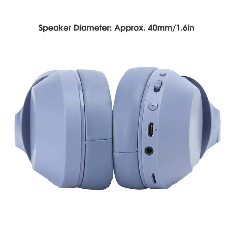 Беспроводные стереонаушники Bluetooth гарнитура FM радио аудио вход HiFi Качество звука