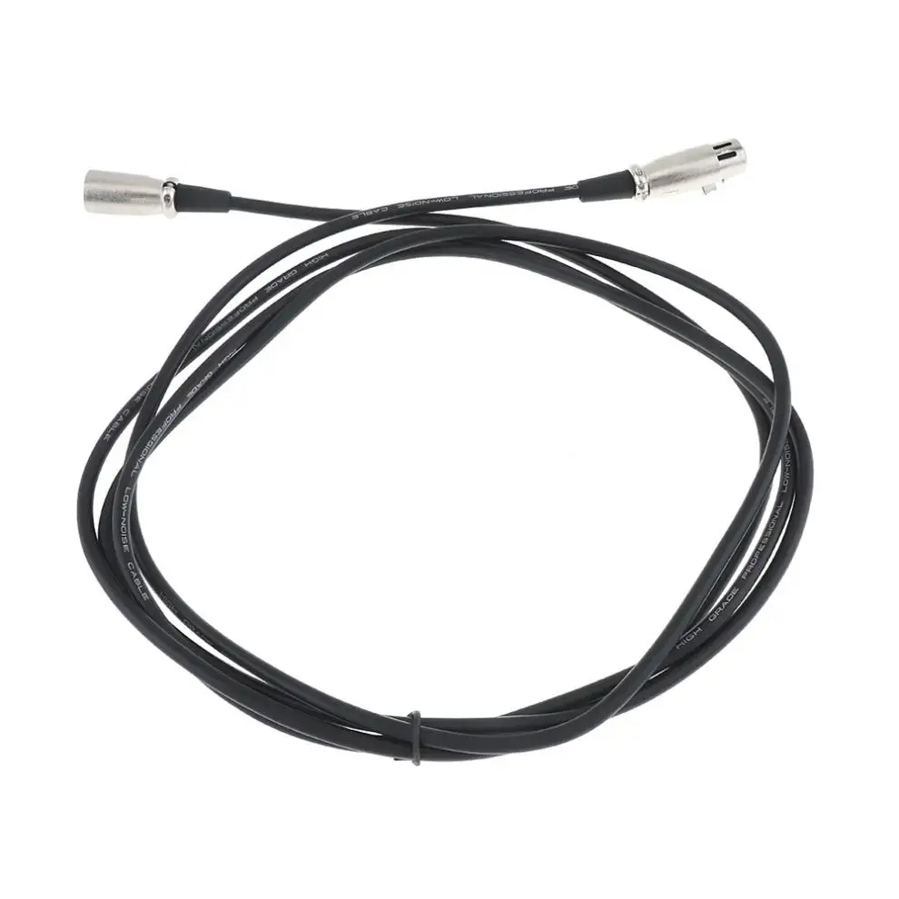2 м 3 Pin XLR папа к женскому микрофонному удлинительному кабелю аудио удлинительные