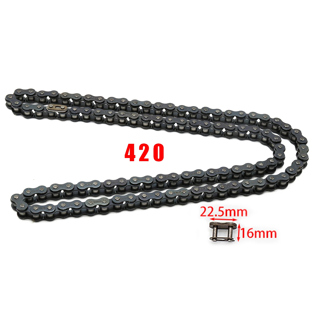 420 цепи л/л звенья цепь привода мотоцикла звено цепи для CRF 50cc-150cc внедорожник квадроцикл