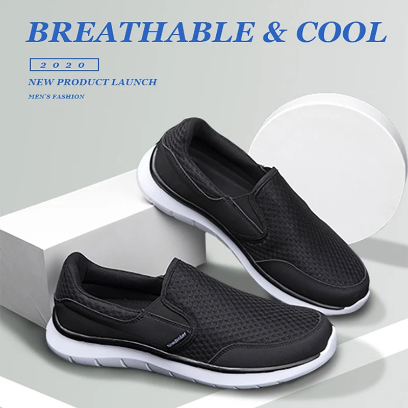 WOTTE/мужская повседневная обувь мужская из дышащего сетчатого материала легкая