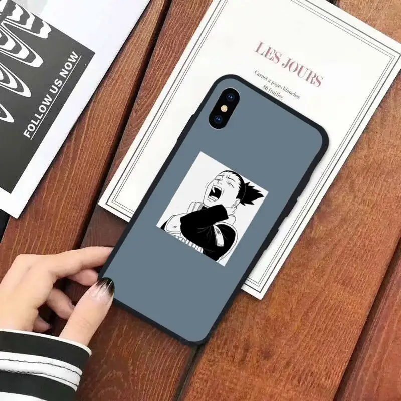 

Naruto shippuden shikamaru Anime Phone Case for iPhone 11 12 mini pro XS MAX 8 7 6 6S Plus X 5S SE 2020 XR