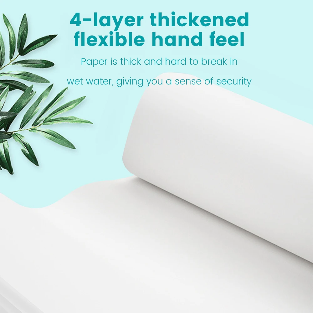 12 рулонов 4 слоя высокое качество чистая древесная масса мягкая туалетная бумага