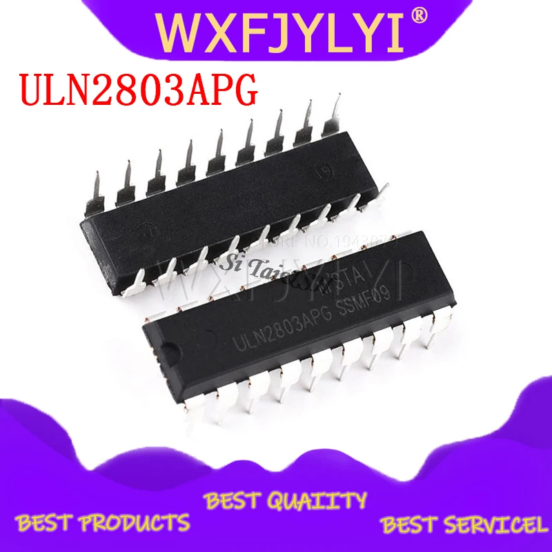 10 шт. ULN2803APG ULN2803 ULN2803A ULN2803AP DIP 18 ULN2803AN Darlington транзисторы новые оригинальные|uln2803|3a |