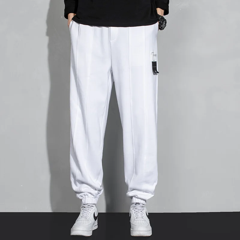 

Fashion Harajuku Style Men's Casual Sports Pants 2021 Spring and Autumn Loose-fitting All-match Harem Trousers Joggers Men