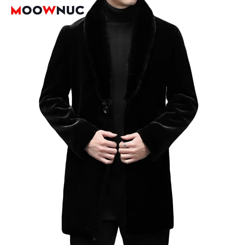 

Autumn Windbreaker Male 2021 New Men Casual Jackets Fashion Long Jackets Warm Fit Coat Youth Streetdress Brand Spring MOOWNUC