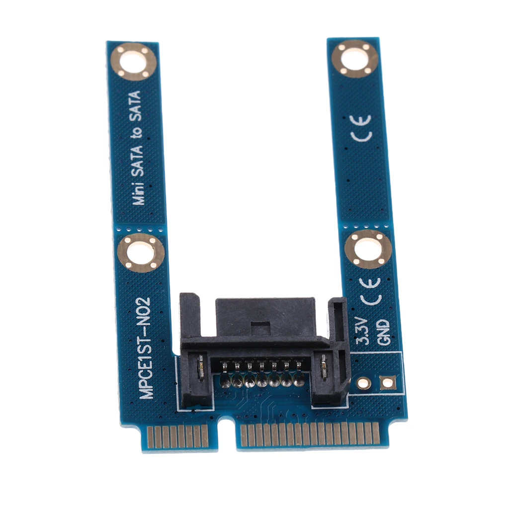 

1Pcs mSATA Extender to 7Pin SATA HDD Converter Card Adapter for Computer Fast delivery