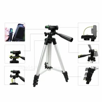 4 section aluminum tripod adjustable stand for monocular binoculars take phone stand mobile telescope micro single tripod