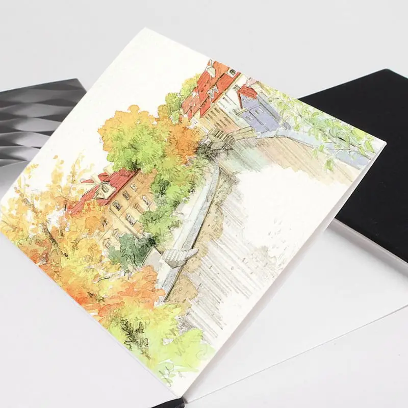 

300gsm Watercolor Pad Handbook Sketch Paper Notebook for Drawing Record Artist Student Supplies
