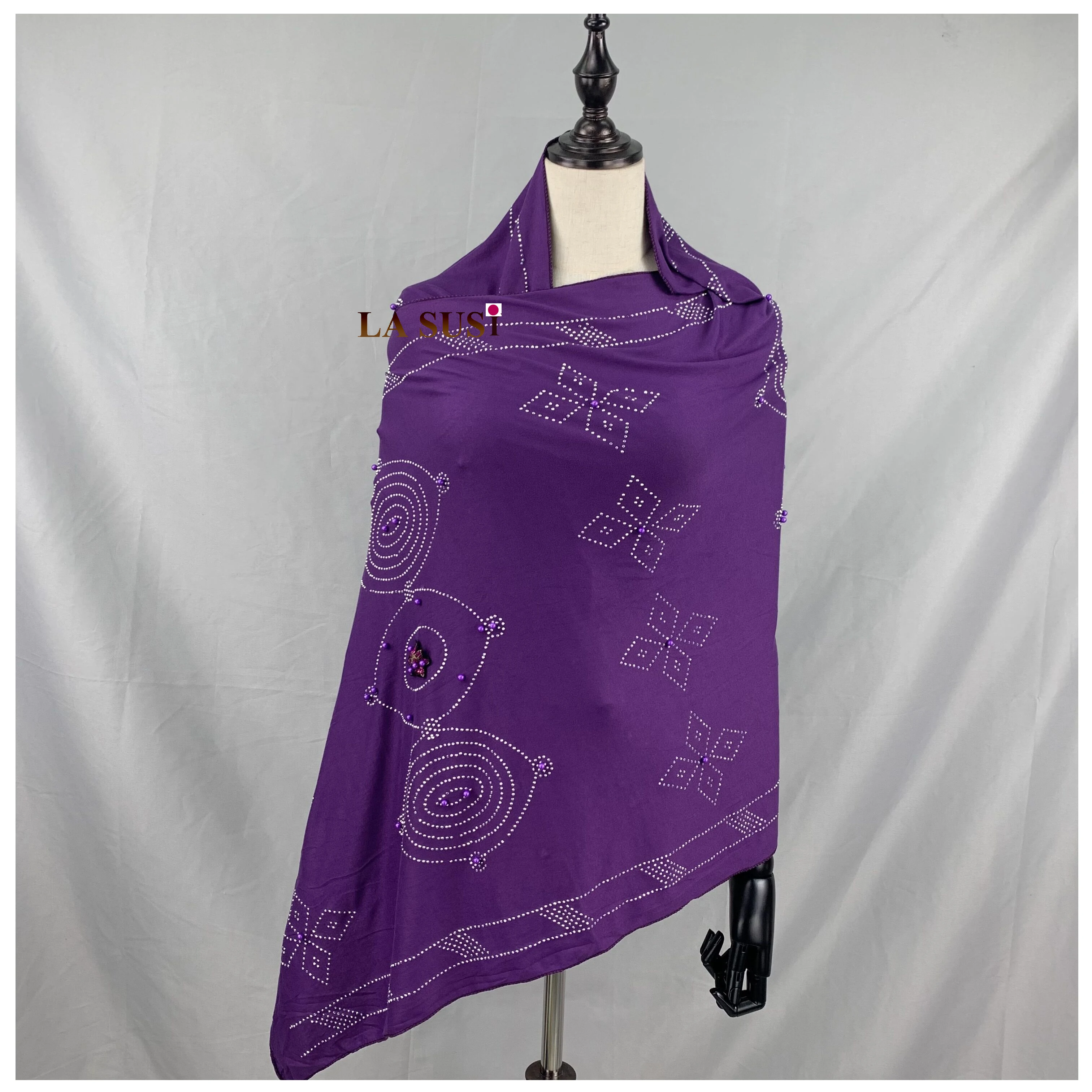 

Islamic Hijab African Dubai Ramadan Cotton Small Hijab Pashmina Extremely Soft Turban Women Wraps Scarf LA115