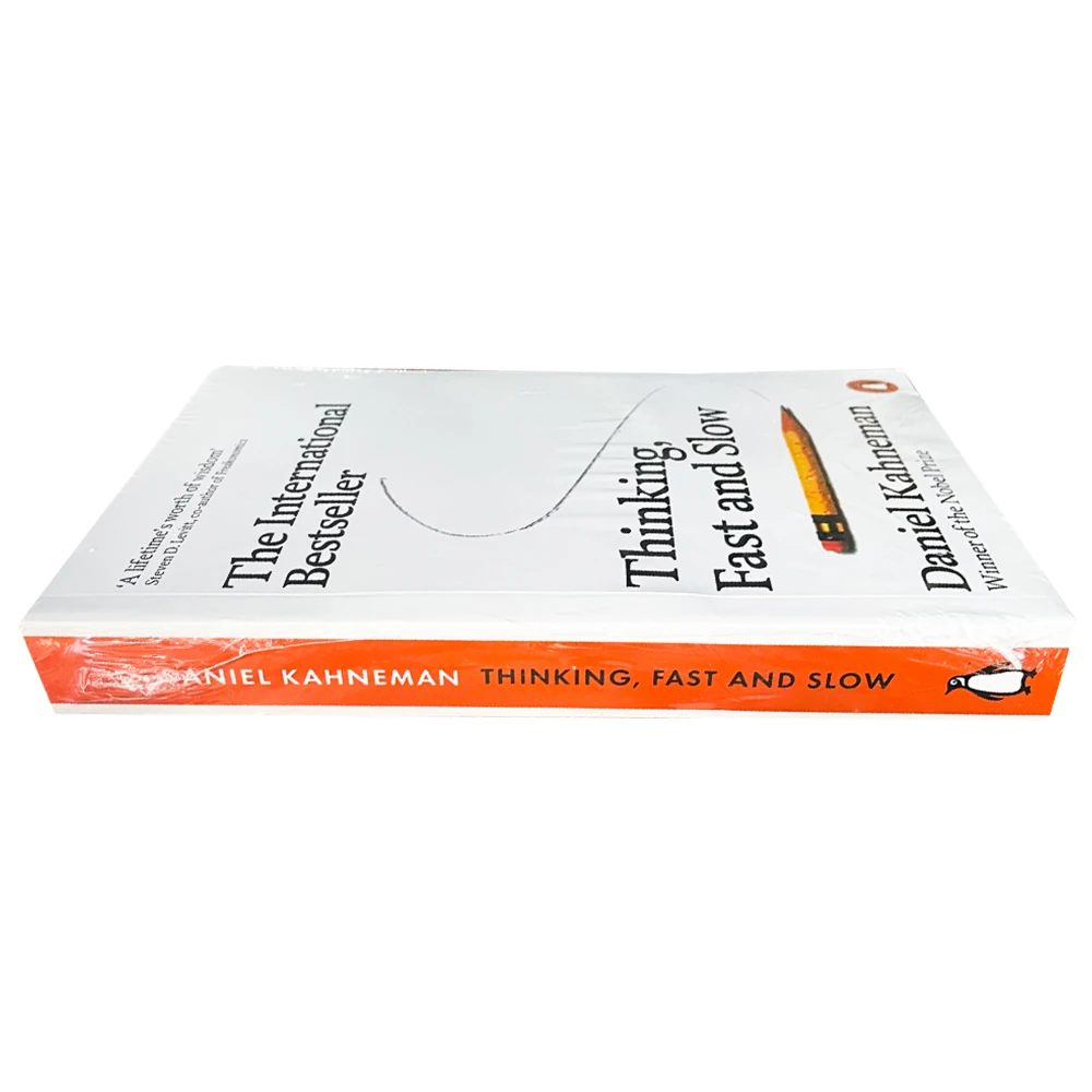 

Thinking,fast and Slow Daniel Kahneman Reading English Books for Adult Business Administration Financial Investment Novel