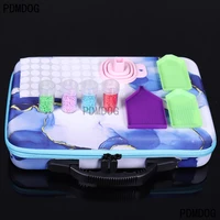 2021 new 607080 bottles of diamond painting accessories container storage bag butterfly suitcase diamond painting box funnel