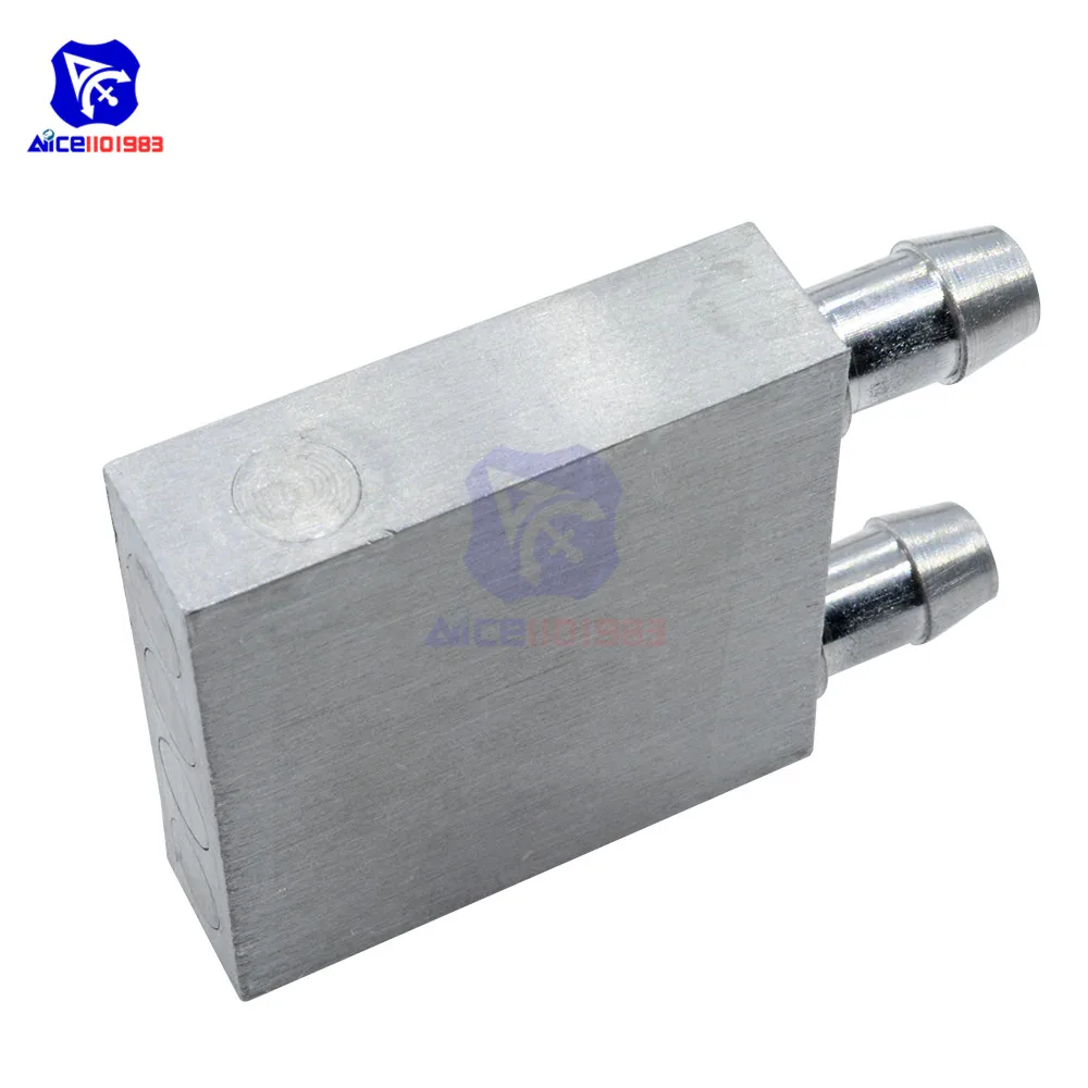 Алюминиевый Водяной кулер 40 х40 х1 2 мм для ЦП | Электронные компоненты и