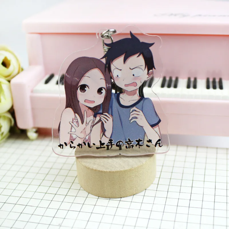 # P6/613 Аниме Teasing Master Takagi-san Takagi Nishikata акриловые двойные брелки - Цвет: # P6/613