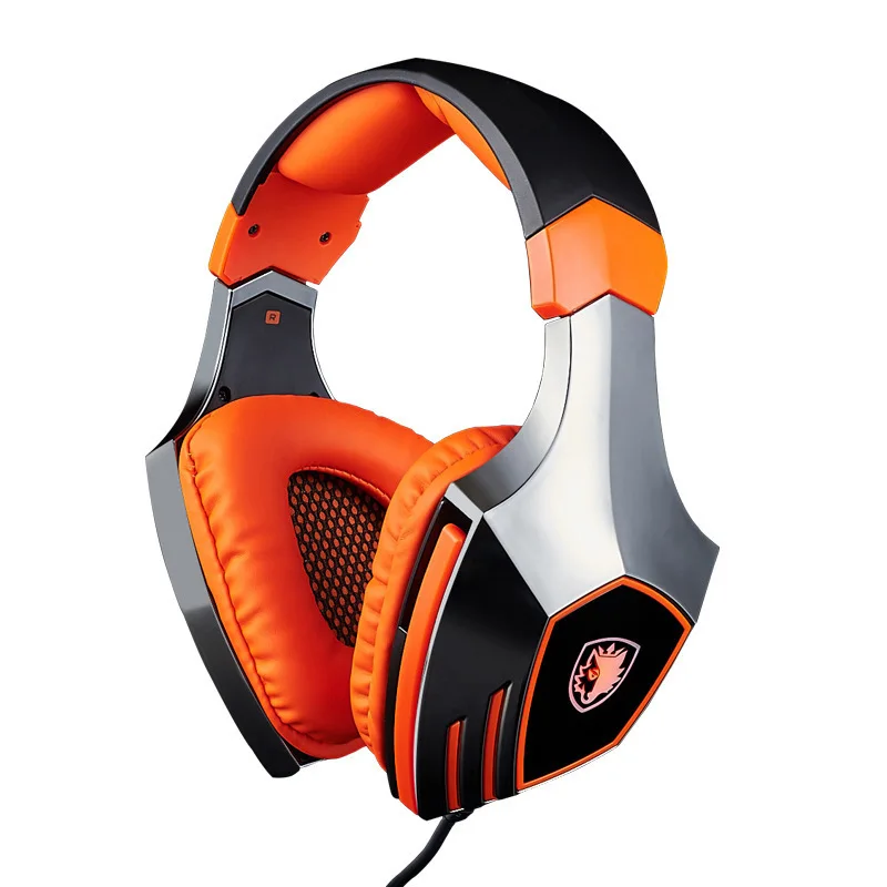 

Gaming Headset PS4 Headphone Noise Canceling Gammer Headphones with Mic RGB Light Surround Sound Headset for Xbox Computer