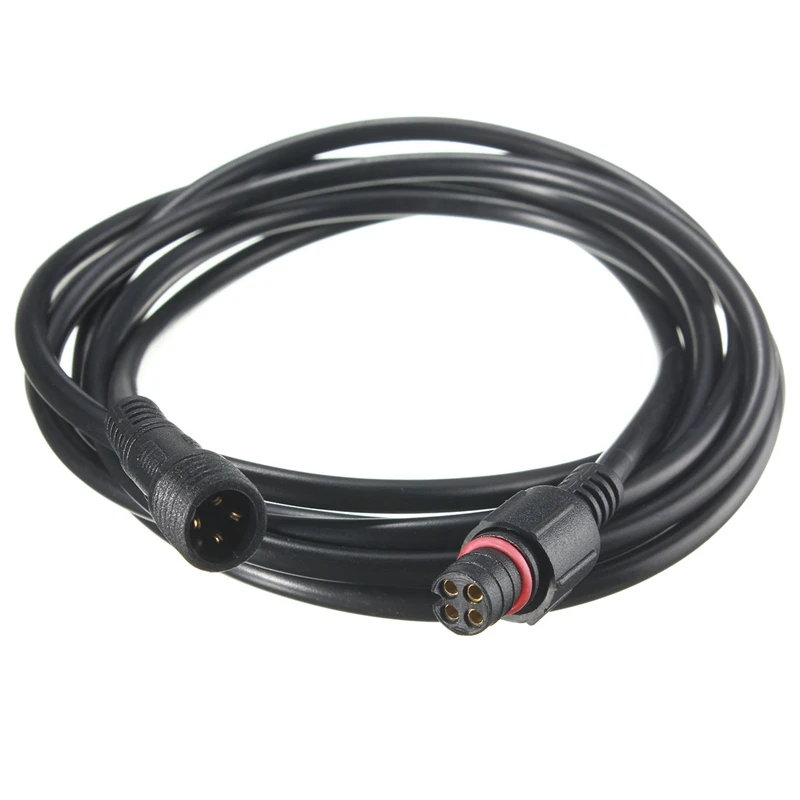 1 шт. 4Pin RGB led светильник удлинитель разъем мужской и женский водонепроницаемый IP67