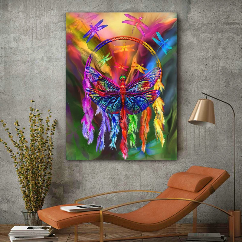 DIY Цифровая живопись Ловец снов иллюстрация художественная декоративная для