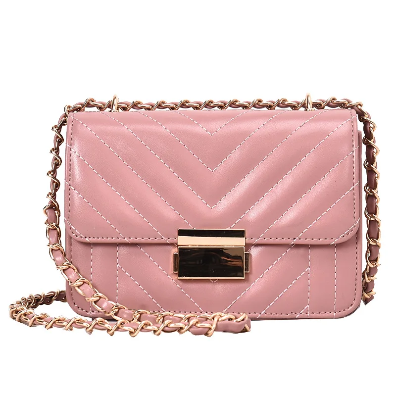 Женская новая модная маленькая квадратная сумка в Корейском стиле на одно плечо