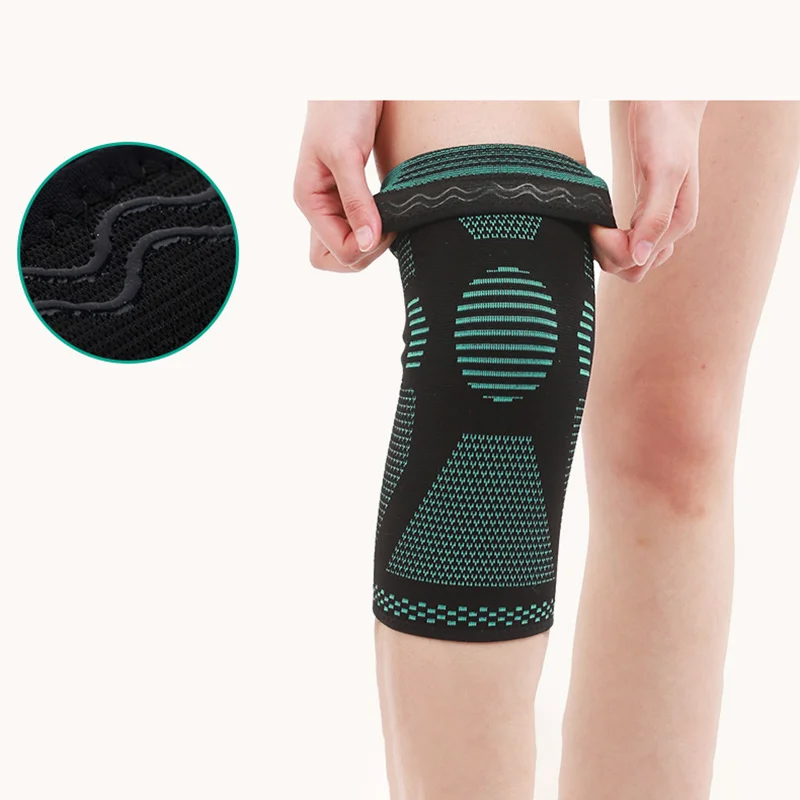 1 шт. эластичные наколенники для фитнеса тренажерного зала дышащая Экипировка
