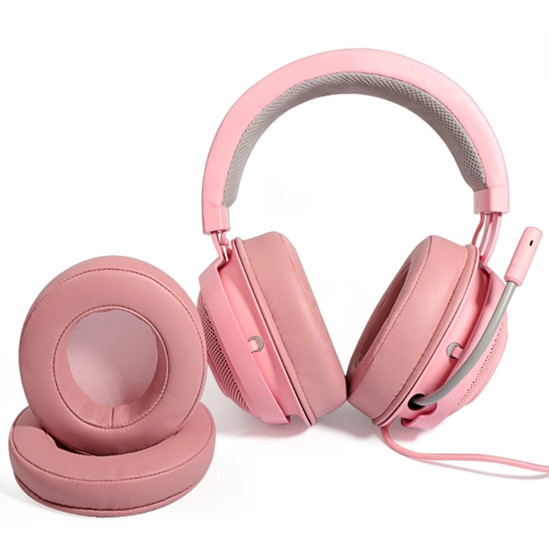 

Replacement Leather Memory Foam Ear Cushion Cover Headband Pad for Razer Kraken X Ultralight Gaming Headset Accessories