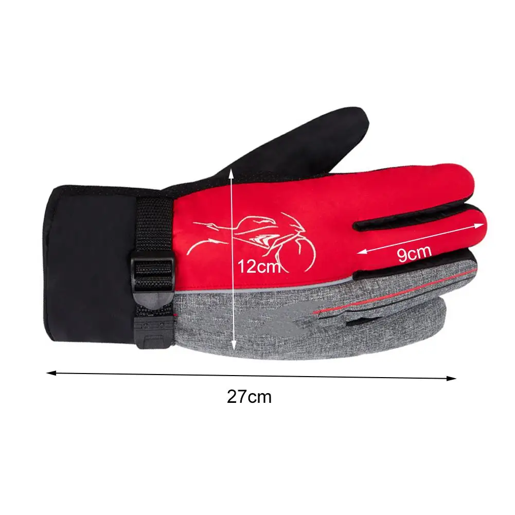 

Men Women Winter Warm Touch Screen Gloves Windproof Splash-proof Riding Mittens for Outdoor Sports Hiking Snow Skiing Gloves