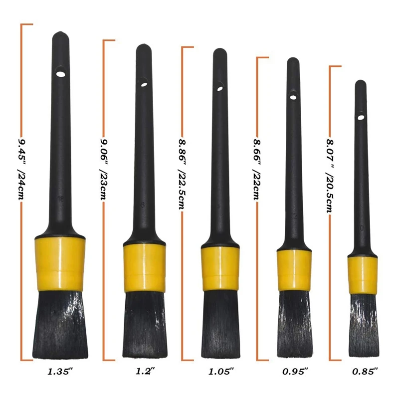 Набор кистей с автодетализацией набор для чистки колес автомобиля щетка мытья