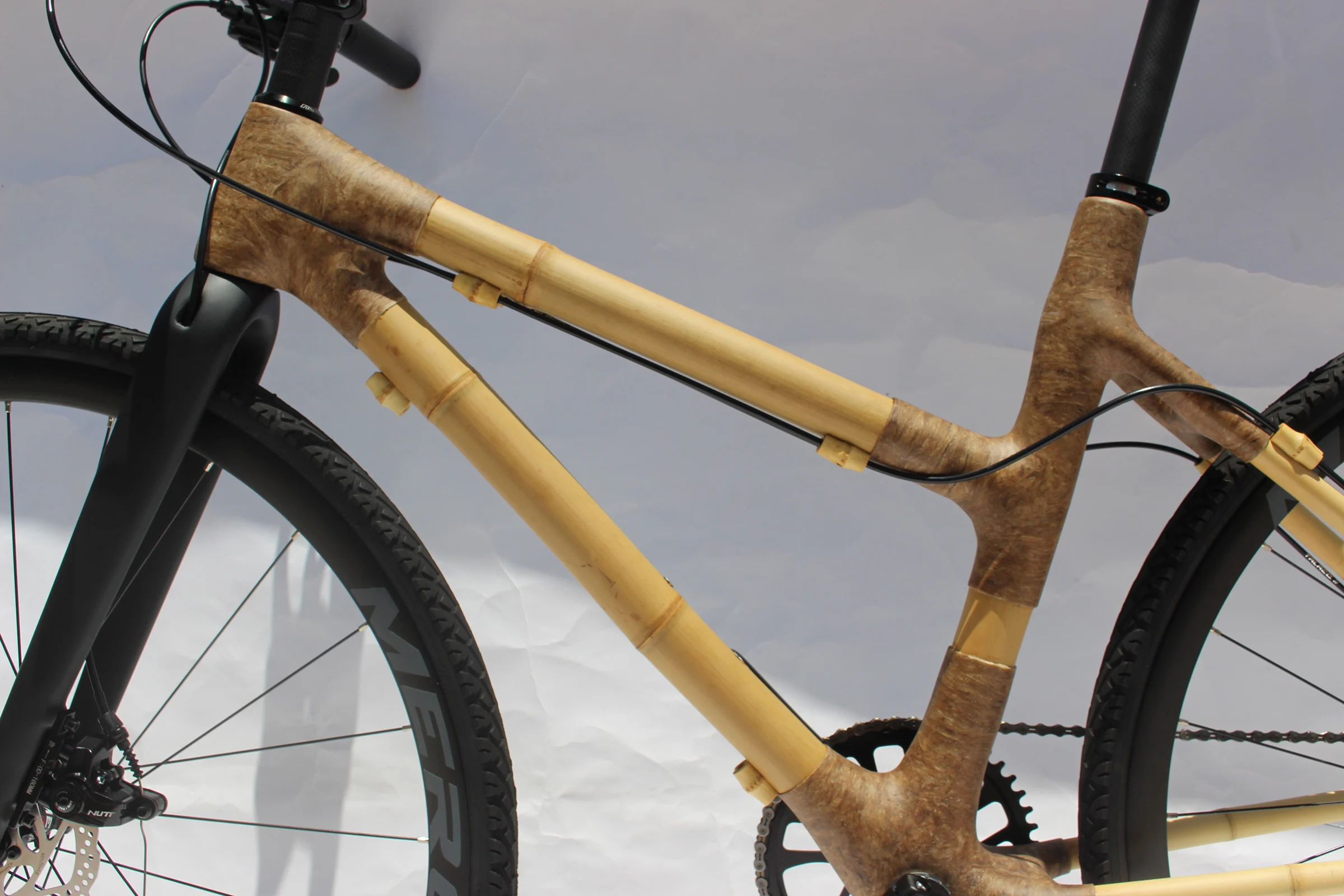 Гравий супер + Бесплатная доставка! 2021 бамбуковая дорожная гравийная рама для