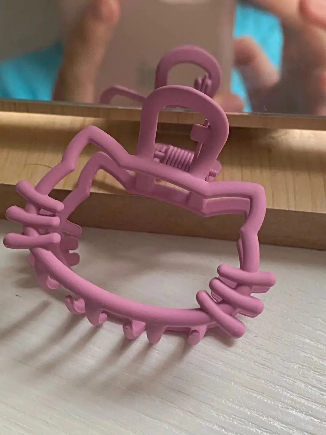 Женская заколка для волос Hello Kitty с рисунком |