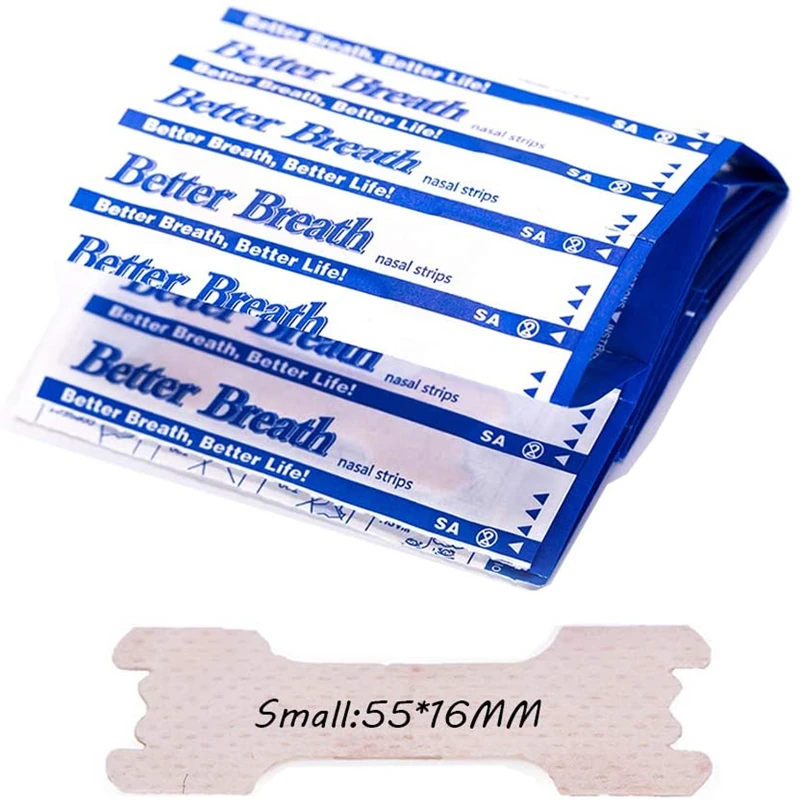 2000pcs/lot Anti-snoring Patch Nasal Strips Have a Relax Sleep Batter Nose Breathe Size（55x16mm） Valid Stop Snore Solution