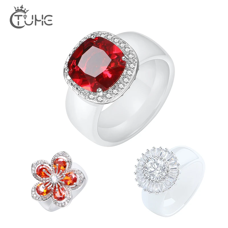 3 шт./компл. модные ювелирные изделия из кубического циркония с здоровым гладким