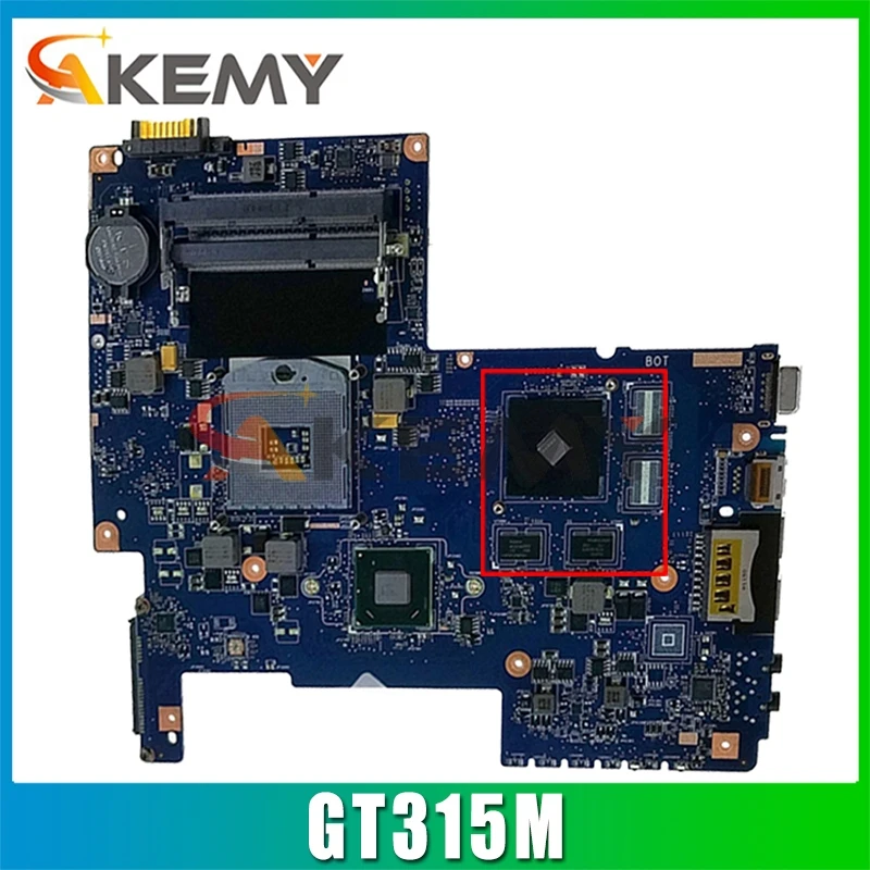 

Материнская плата AKEMY H000033490 для ноутбука TOSHIBA Satellite C670 C675 L770 L775 GT315M, материнская плата для ноутбука HM65 N12M-GE-B-B1 512M