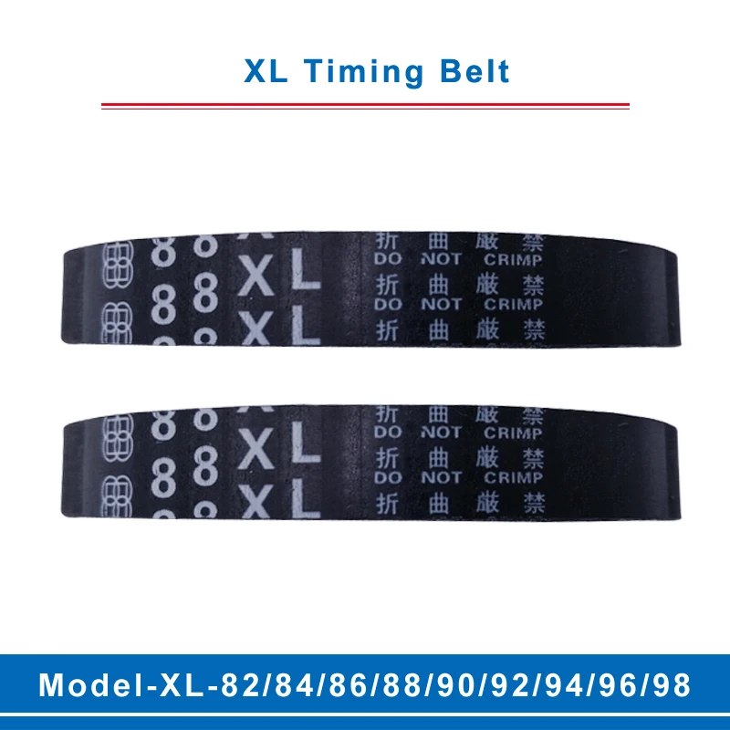 

XL timing belt model -82XL/84XL/86XL/88XL/90XL/92XL/94XL/96XL/98XL belt teeth pitch 5.08mm width 10/15mm for XL timing pulley