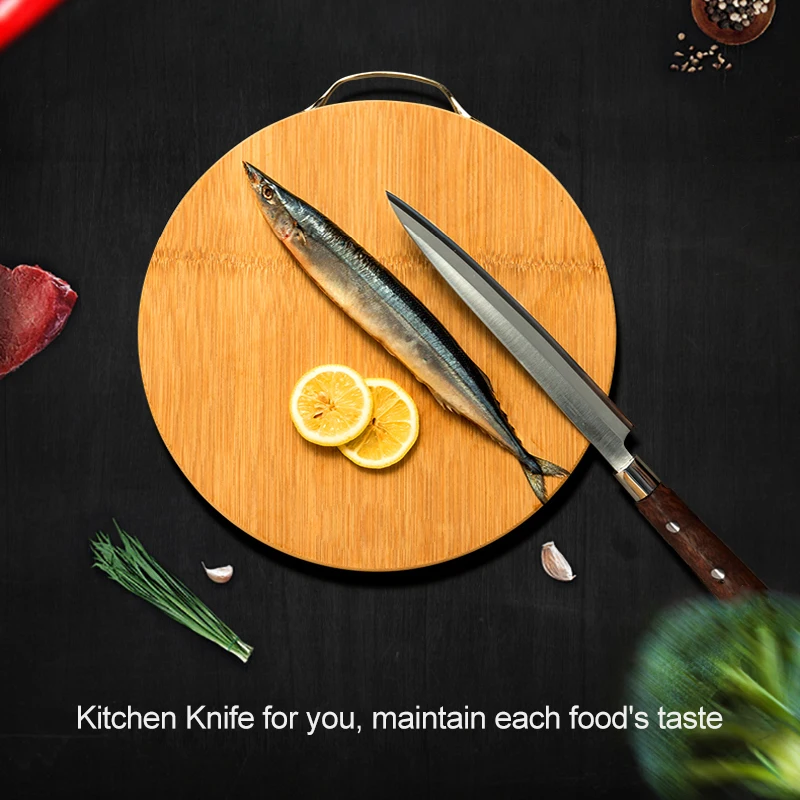 Суши сашими кухонный нож Германия 1 4116 нержавеющая сталь 24 27 см японские ножи