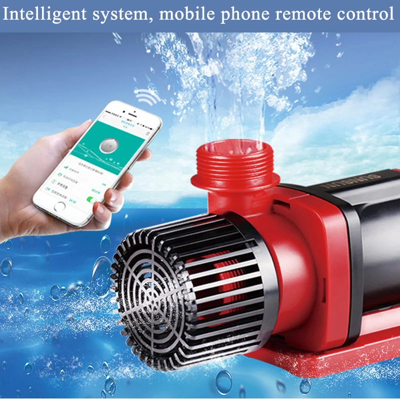 

New variable frequency water pump JDP large flow adjustable submersible pump fish tank water pump mute WIFI 110V-240V SUNSUN
