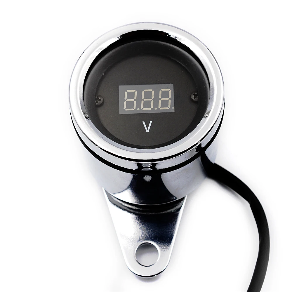 Новая мода 12 в цифровой дисплей Светодиодная панель вольтметр измеритель