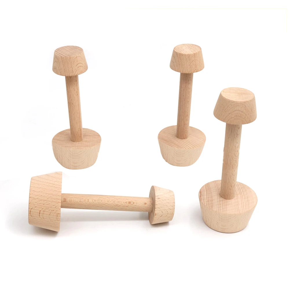 

Egg Tarts-Tamper Double Side Wooden Pastries Pusher DIY Baking Shaping Kitchen Tool