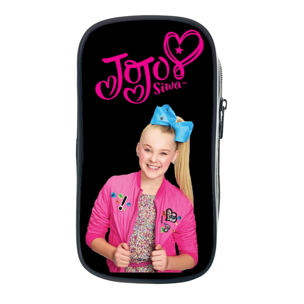 Милый пенал Jojo Siwa детский школьный модный для мальчиков и девочек студенческий |