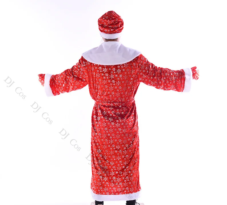 Костюм Санта Клауса Рождественский косплей Рождественская шапка перчатки