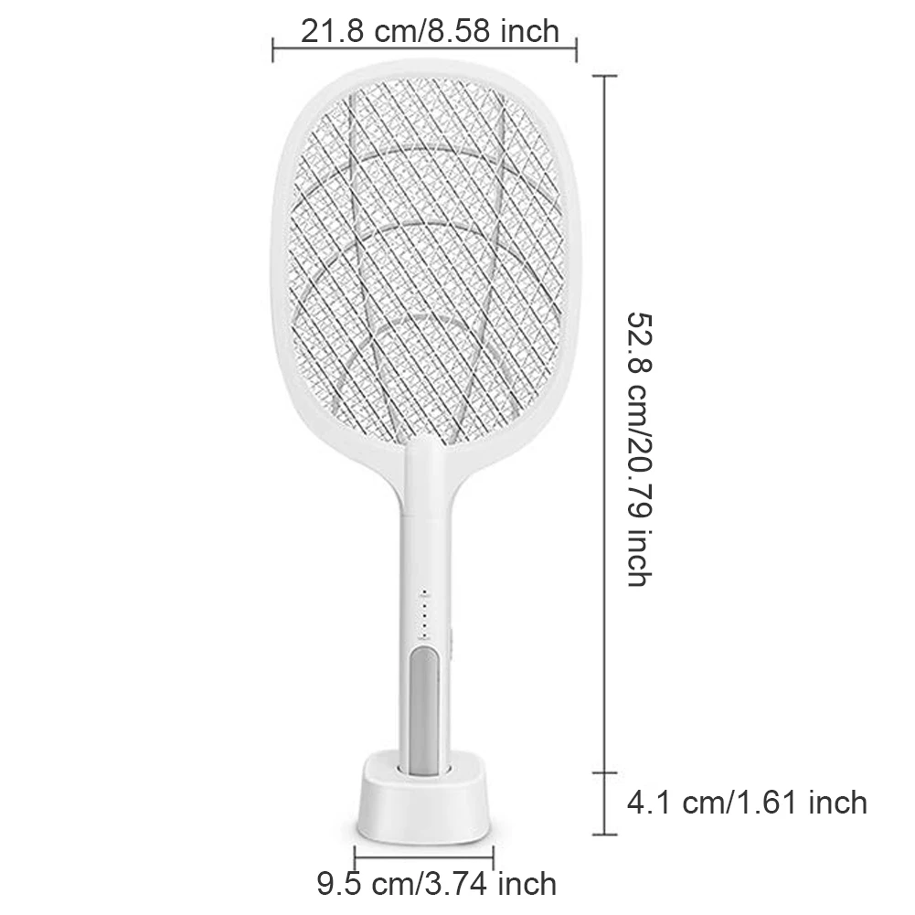 

Summer Anti Mosquito Fly Cordless Battery Power Electric Fly Mosquito Swatter Bug Zapper Racket Insects Killer Home Bug Zappers
