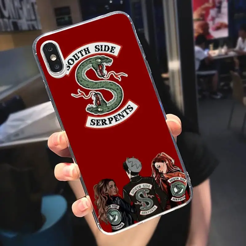 

American TV Riverdale Jughead Jones Phone Case Transparent soft For iphone 5 5s 5c se 6 6s 7 8 11 12 plus mini x xs xr pro max