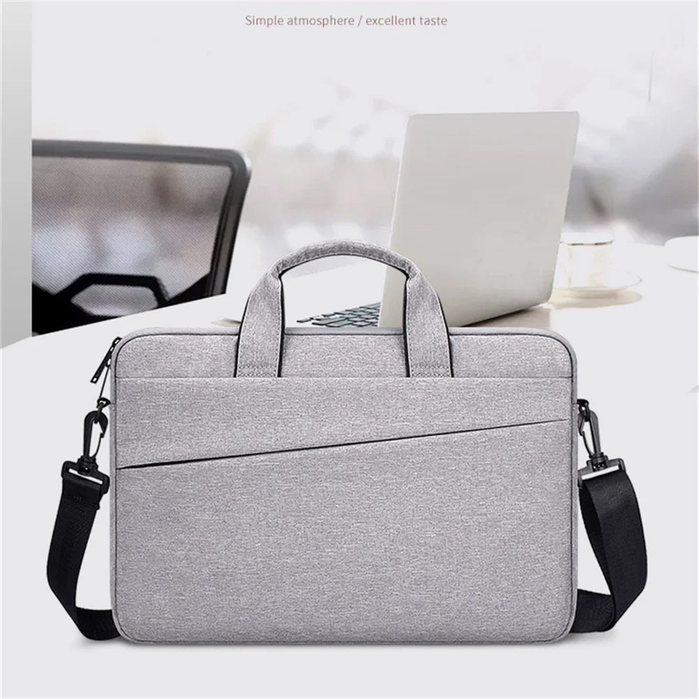 

Универсальная сумка для ноутбука 13,3, 15,4, 15,6 дюймов, чехол для ноутбука Macbook, сумка для компьютера, сумка через плечо, дорожный портфель