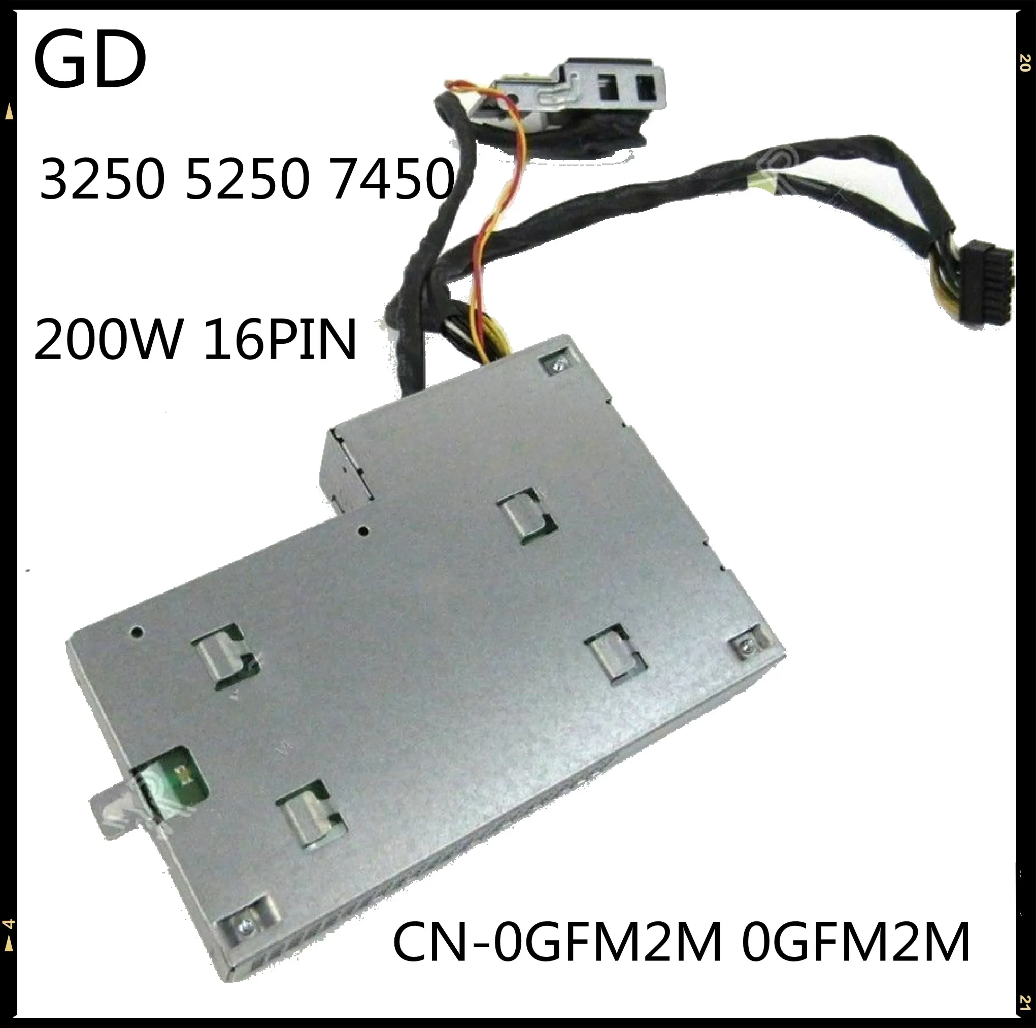 GD новый для Dell Optiplex 3250 5250 7450 200W 16-контактный источник питания L200EPA-01 0GFM2M GFM2M