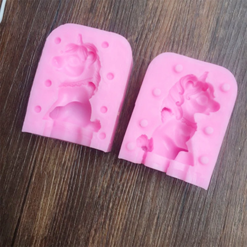 Holaroom 3D стерео Единорог форма для выпечки тортов DIY печенье шоколад Fondant (сахарная)