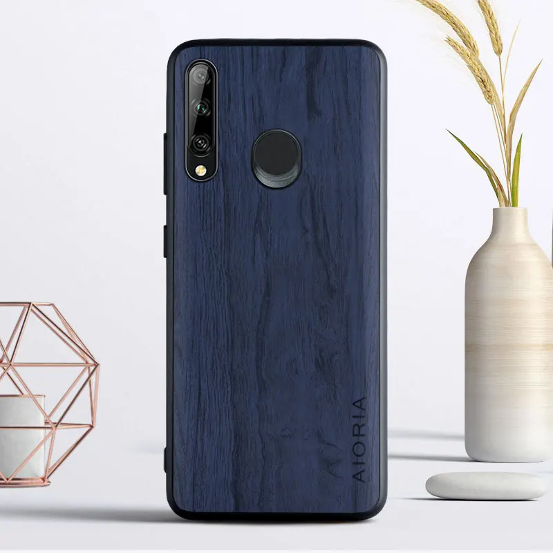 Чехол WoodLike для Huawei P30 Lite Pro Mate 30 Y9 Prime 2019 Honor 8A Y6 8X 8C 10i 20i View 10 20 P smart 3 в 1 материал |