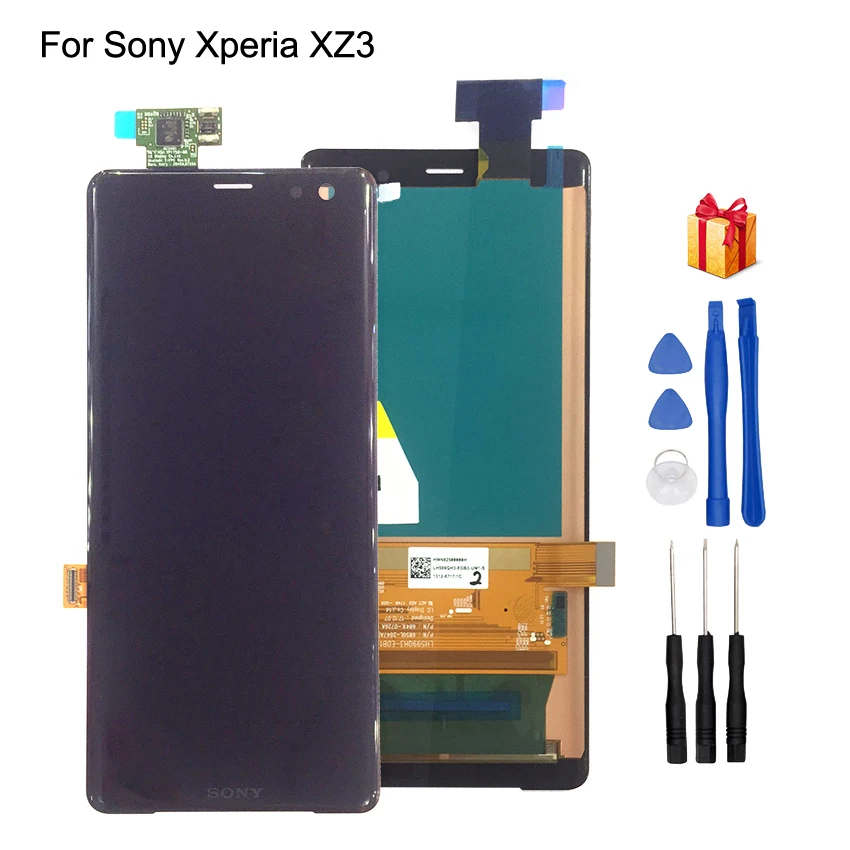 

Original LCD For Sony Xperia XZ3 Display Touch Screen Digitizer Assembly Display Replacement For Sony XZ3 LCD Screen +Tools
