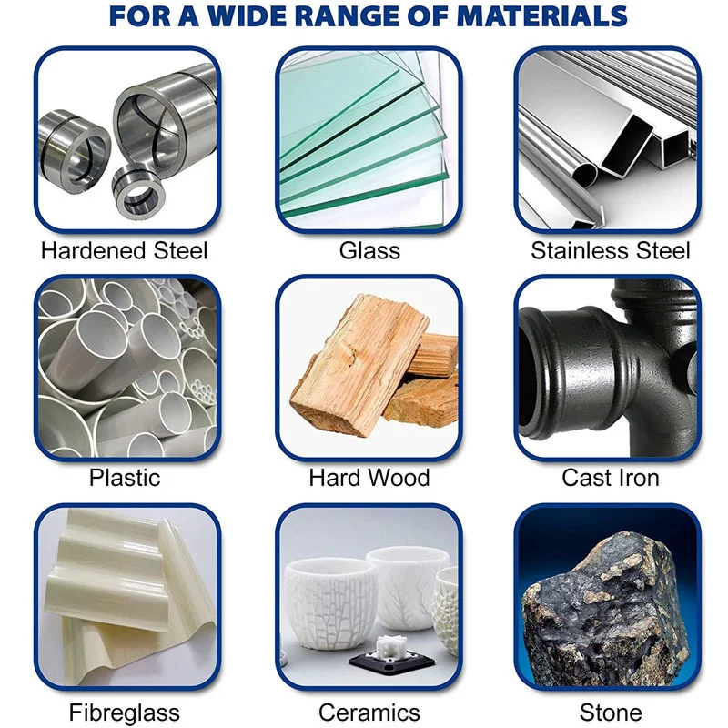 Формы для резьбы по дереву и металлу из карбида вольфрама с хвостовиком H 1/4 -