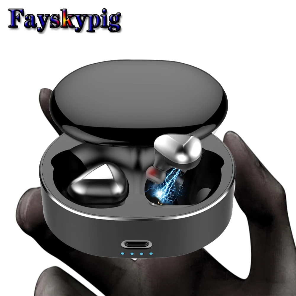 T50 TWS Bluetooth наушники стерео сенсорное управление бас BT 5,0 Eeadphones с микрофоном свободные наушники AI управление bluetooth беспроводной